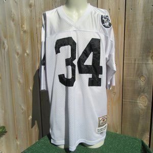 Jeff Hamilton Player Of The Century LA Raiders Bo Jackson #34 Jersey Size 3XL 56